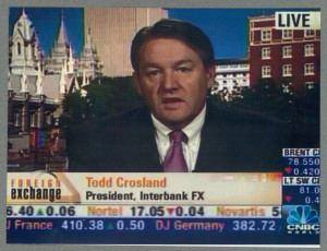 Todd Crosland CNBC World Foreign Exchange 